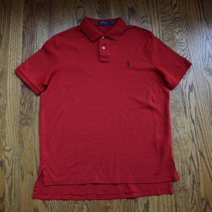 Polo Ralph Lauren Red Polo, size L